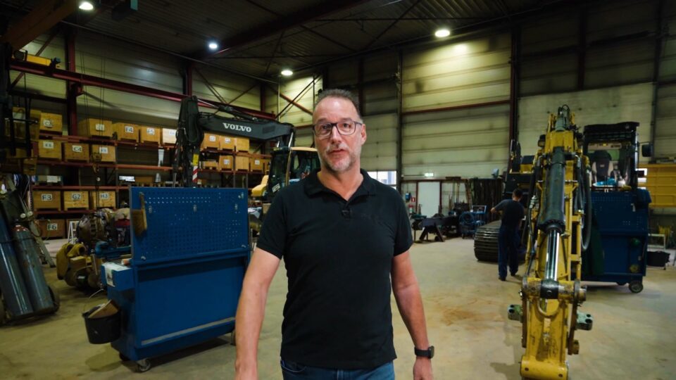 Inside the workshop